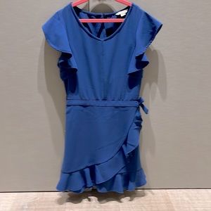 Girls blue dress size 12